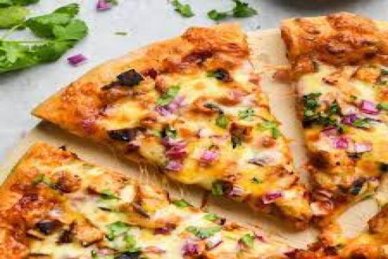 Chicken BBQ Pizza;
