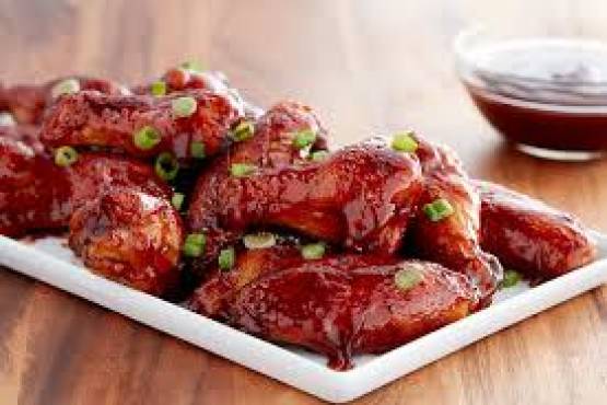 B.B.Q Chicken Wings;