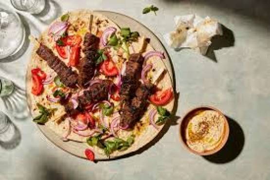 Bahari Vegetable Kebabs;