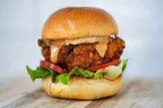 R.R.P. Special Chicken Burger;