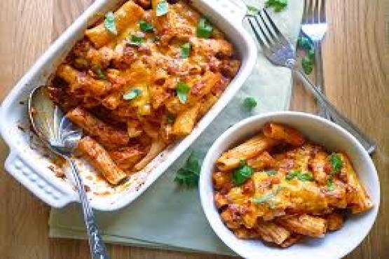 Chicken Pasta Pizza;