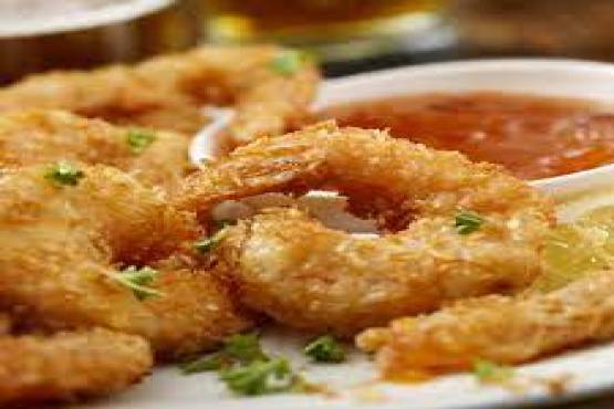 Golden Fried Prawn;