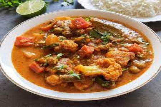 Vegetable Curry;