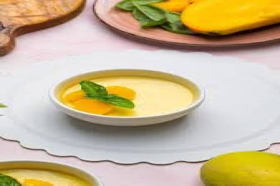 Mango Baked Yoghurt;
